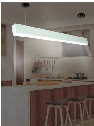 Wall lights Wood grains 4ft 50w, 8ft 100w